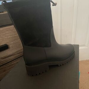 NWT FREDA SALVADOR Blake Lug Sole Rain Boot